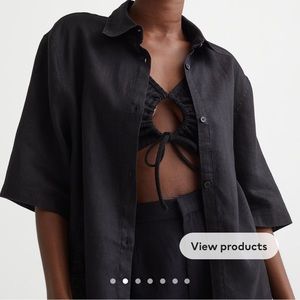 H&am linen shirt